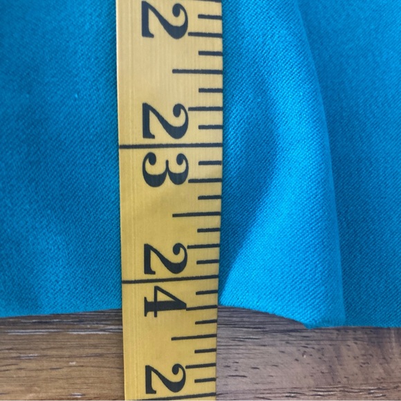 Vintage Leslie Fay dresses  green dagger lapel button down blazer suit jacket - Picture 8 of 9